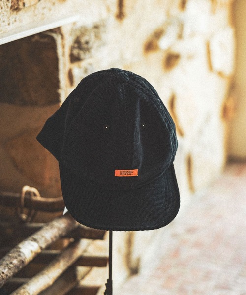 UNIVERSAL OVERALL(ユニバーサルオーバーオール)の「【UNIVERSAL OVERALL】別注コーデュロイショートブリムキャップ(キャップ・メンズ・モカ/ベージュ/ブラック/カーキ・FREE)」の2枚目の写真