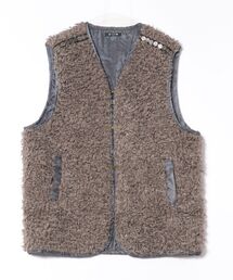 チャイハネ | 【チャイハネ】モケリプードルファーMEN'Sベスト(ベスト)