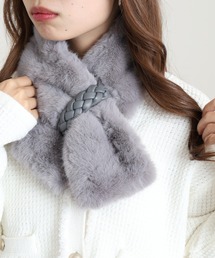 FUNALIVE（ファンアライブ）の「縄編みティペット（ネックウォーマー/スヌード）」