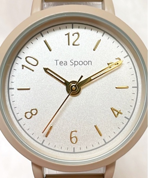 BACKYARD FAMILY(バックヤードファミリー)の「Tea Spoon ジャバラウォッチ E00523S-5(アナログ腕時計・レディース・ベージュ/アイボリー・FREE)」の6枚目の写真