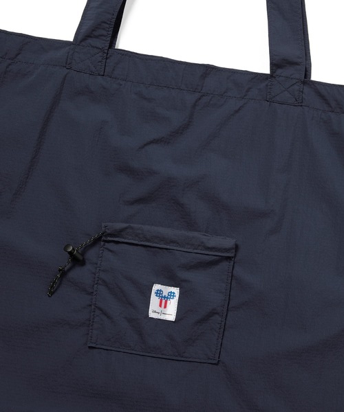 thisisneverthat（ディスイズネバーザット）の「TNT_Mickey_PERTEX EQ Packable Tote（トートバッグ・メンズ・ネイビー・FREE）」の2枚目の写真