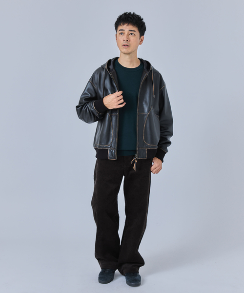 EDIFICE（エディフィス）の「コーデュロイ アーミー トラウザー（スラックス・メンズ・ブラック系その他/ベージュ系その他/ネイビー・SMALL/MEDIUM/LARGE）」の4枚目の写真