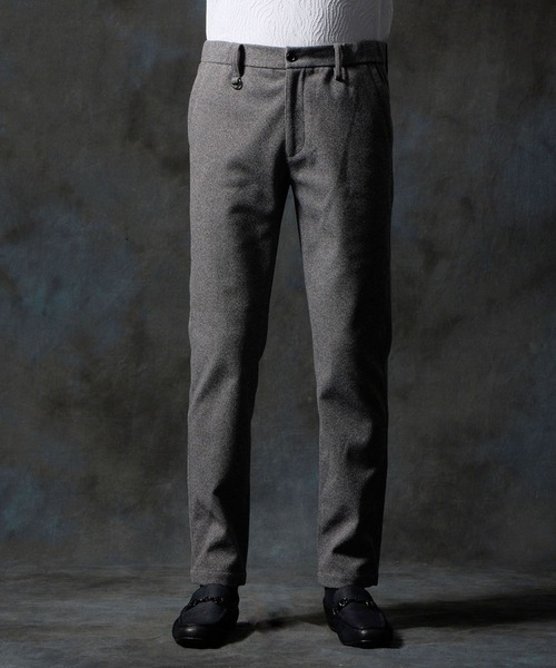 HIDEAWAYS NICOLE(ハイダウェイニコル)の「ダブルフェイス イージースラックス(スラックス・メンズ・ブラック/ライトグレー/グレー・MEDIUM/SMALL/X-LARGE/LARGE)」の12枚目の写真