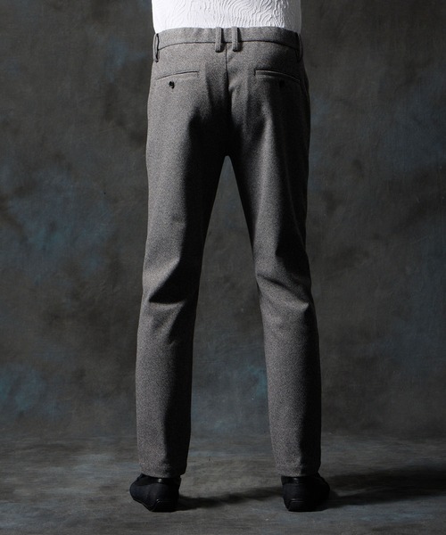 HIDEAWAYS NICOLE(ハイダウェイニコル)の「ダブルフェイス イージースラックス(スラックス・メンズ・ブラック/ライトグレー/グレー・MEDIUM/SMALL/X-LARGE/LARGE)」の13枚目の写真