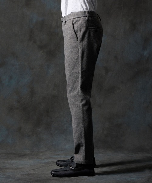 HIDEAWAYS NICOLE(ハイダウェイニコル)の「ダブルフェイス イージースラックス(スラックス・メンズ・ブラック/ライトグレー/グレー・MEDIUM/SMALL/X-LARGE/LARGE)」の14枚目の写真