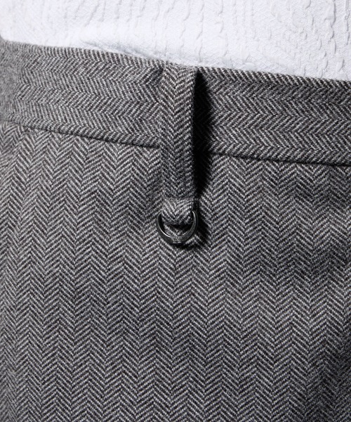 HIDEAWAYS NICOLE(ハイダウェイニコル)の「ダブルフェイス イージースラックス(スラックス・メンズ・ブラック/ライトグレー/グレー・MEDIUM/SMALL/X-LARGE/LARGE)」の15枚目の写真