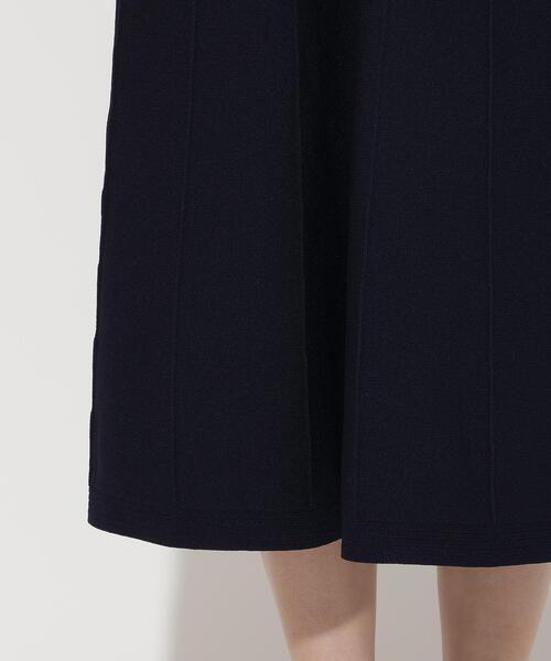 AND COUTURE(アンドクチュール)の「ニットビスチェ風リボンタイワンピース(ワンピース・レディース・ネイビー/ブラック・FREE)」の19枚目の写真