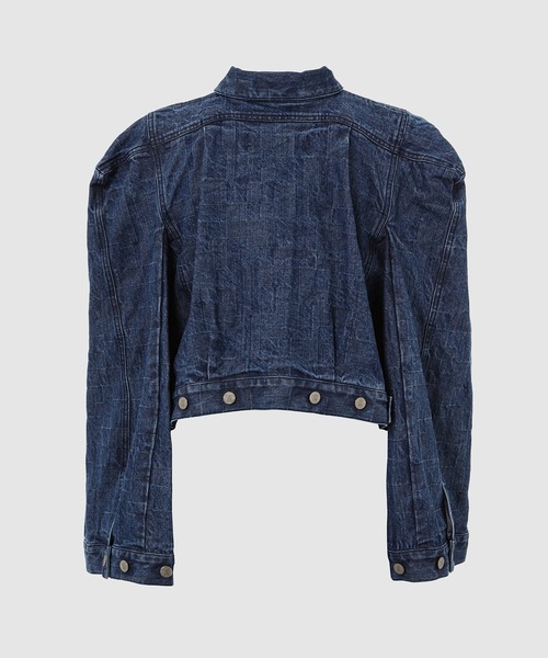 ANREALAGE（アンリアレイジ）の「BOX DENIM JACKET（デニムジャケット・メンズ・インディゴブルー/ブルー系その他・38/46）」の3枚目の写真