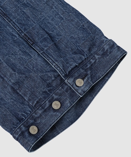 ANREALAGE（アンリアレイジ）の「BOX DENIM JACKET（デニムジャケット・メンズ・インディゴブルー/ブルー系その他・38/46）」の5枚目の写真