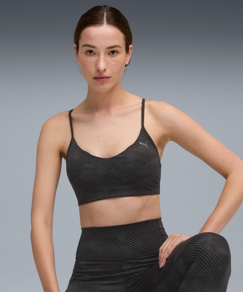 PUMA(プーマ)の「PUMA プーマ ウィメンズ トレーニング ムーブ クラウドスパン ブラトップ AO(その他アンダーウェア/インナー・レディース・ブラック・SMALL/MEDIUM/LARGE)」の1枚目の写真