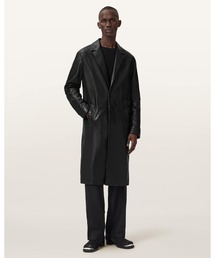 ALLSAINTS（オールセインツ）の「MARAIS LEATHER COAT | MARAIS レザー コート（その他アウター）」