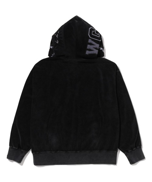 SNOW WASH SHARK RELAXED FIT FULL ZIP HOODIE（パーカー）｜A BATHING