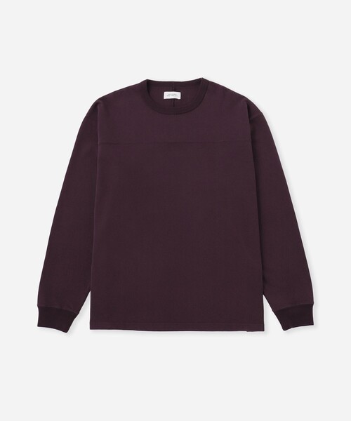 Saturdays NYC（サタデーズ ニューヨークシティ ）の「Varsity Relaxed LS Tee（Tシャツ/カットソー・メンズ・チャコールグレー/オフホワイト/ワイン・S/L/M/X-SMALL）」の16枚目の写真