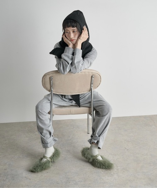 セール】ベルトアクセントエコファーパンプス（パンプス）｜THE YOn