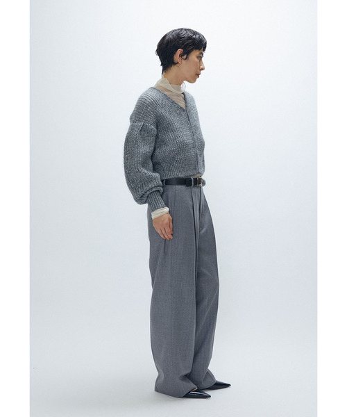 1er Arrondissement(プルミエアロンディスモン)の「ラメモヘアリリヤーンボレロカーディガン(ニット/セーター・レディース・ゴールド/シルバー系その他・FREE)」の22枚目の写真