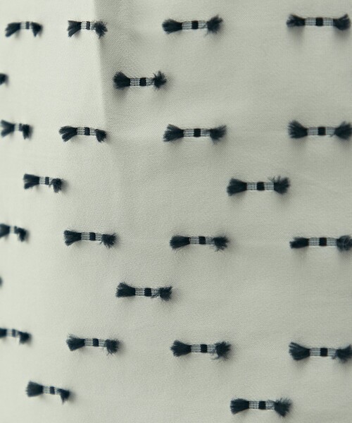 NOLLEY’S（ノーリーズ）の「《セットアップ対応》ウォッシャブルリボンジャガードAラインスカート（スカート・レディース・ベージュ系その他/ブラック系その他・36/38）」の12枚目の写真