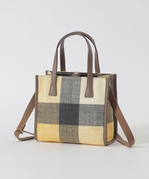 BLUE LABEL CRESTBRIDGE | クレストブリッジチェックスラブプリペラトート(ショルダーバッグ)