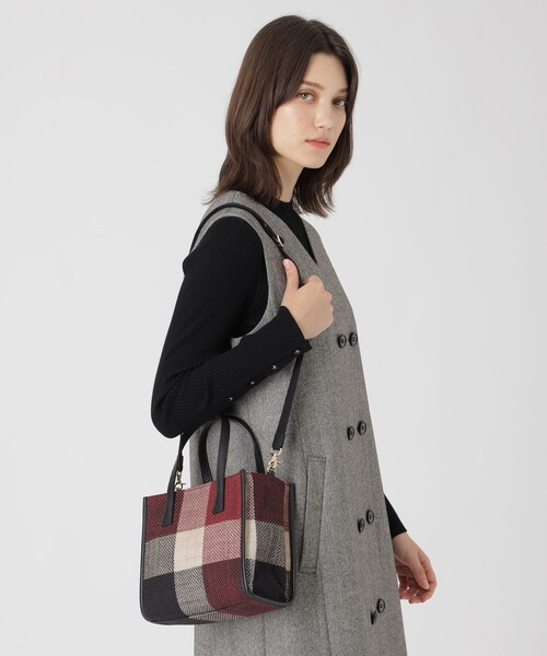 クレストブリッジチェックスラブプリペラトート（ショルダーバッグ