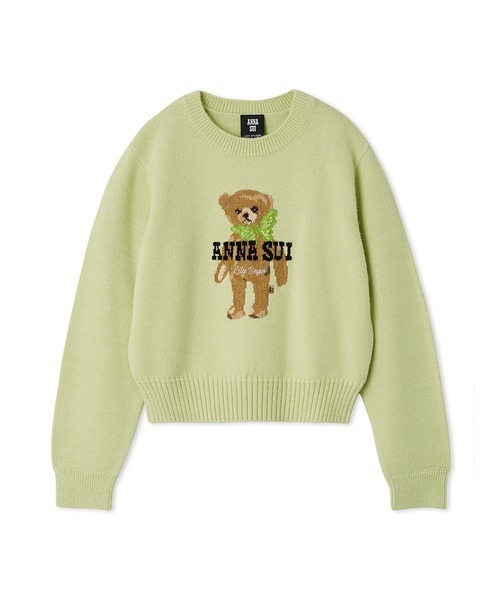 ANNA SUI（アナスイ）の「【LILY BROWN ×ANNA SUI】バタフライLily Bearニット（ニット/セーター・レディース・ミント/パープル/ネイビー/オフホワイト・FREE）」の5枚目の写真
