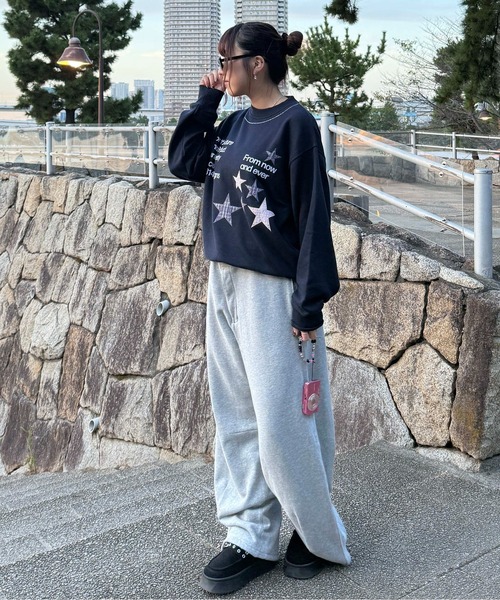 sedacle(セダクル)の「ラインストーンチェックアップリケトップス(Tシャツ/カットソー・メンズ・グレー/ネイビー/ブラック・SMALL/MEDIUM/LARGE)」の17枚目の写真