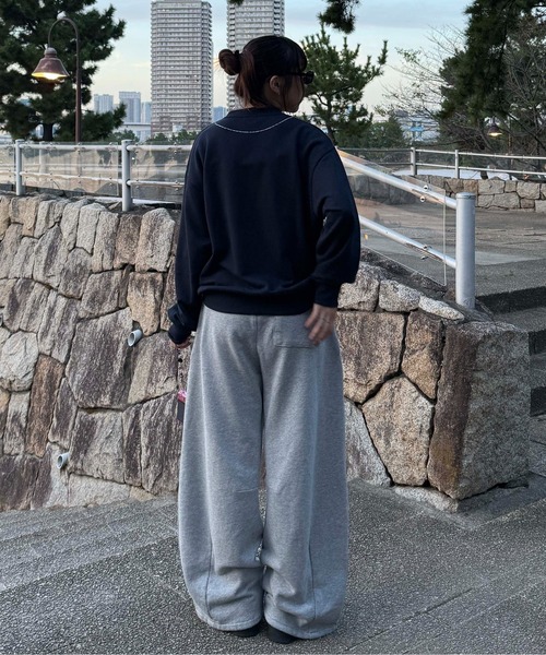 sedacle(セダクル)の「ラインストーンチェックアップリケトップス(Tシャツ/カットソー・メンズ・グレー/ネイビー/ブラック・SMALL/MEDIUM/LARGE)」の18枚目の写真