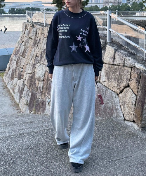 sedacle(セダクル)の「ラインストーンチェックアップリケトップス(Tシャツ/カットソー・メンズ・グレー/ネイビー/ブラック・SMALL/MEDIUM/LARGE)」の15枚目の写真