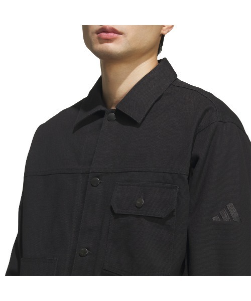 adidas(アディダス)の「【別注】アディダス adidas ルーズフィット キャンバスジャケット アルペン 限定コラボ(ブルゾン・メンズ・ブラウン/ブラック・S/M/L/LL/3L)」の5枚目の写真