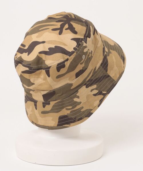 VANS(バンズ)の「VANS ヴァンズ Camouflage Bucket Hat ハット 125K7170400 DESERT(ハット・メンズ・ベージュ・FREE)」の2枚目の写真
