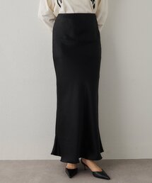 Whim Gazette（ウィムガゼット）の「サテンフレアスカート（スカート・レディース）」