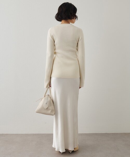 サテンフレアスカート（スカート）｜Whim Gazette（ウィムガゼット）の