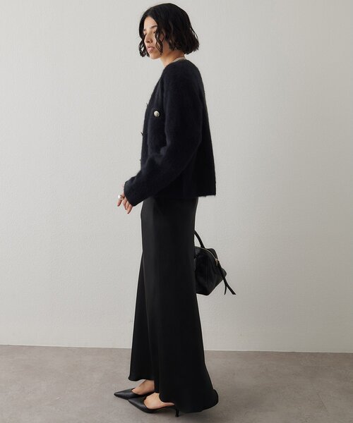 サテンフレアスカート（スカート）｜Whim Gazette（ウィムガゼット）の