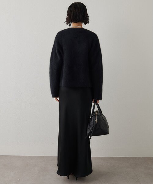 サテンフレアスカート（スカート）｜Whim Gazette（ウィムガゼット）の