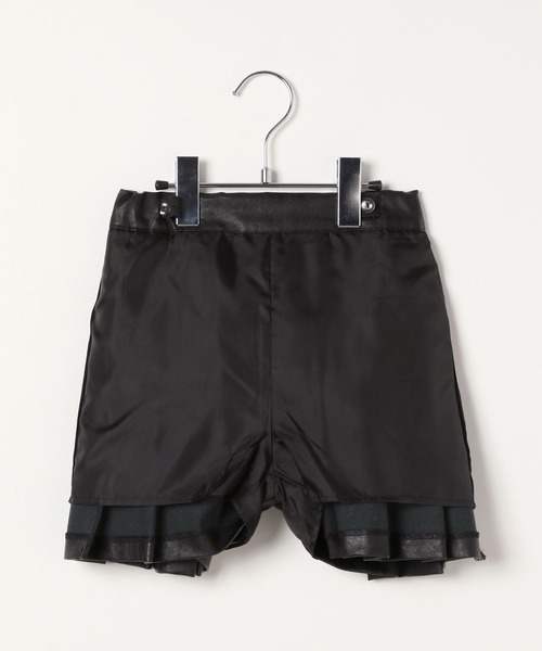 repipi armario（レピピ アルマリオ）の「【10C REPIPI】フェイクレザーリボンスカート（スカート・キッズ・ブラック・130/120/110）」の12枚目の写真