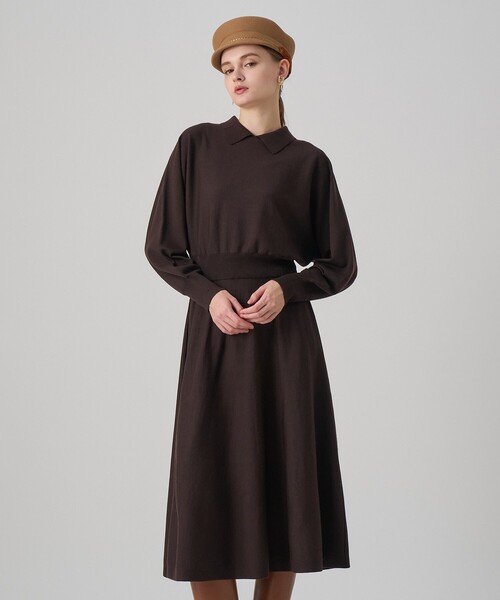 ドルマントップフレア ワンピース（ワンピース）｜ANAYI（アナイ）の