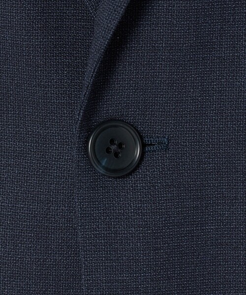 A DAY IN THE LIFE UNITED ARROWS(アデイインザライフユナイテッドアローズ)の「メランジ ドビー 2ボタンジャケット-セットアップ対応-<A DAY IN THE LIFE>(テーラードジャケット・メンズ・ダークグレー/ネイビー・M/L/S/XL)」の7枚目の写真