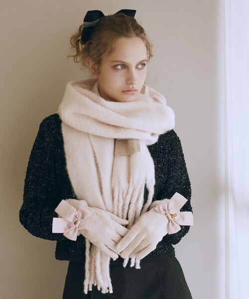 フリンジストール（マフラー）｜Maison de FLEUR（メゾンドフルール