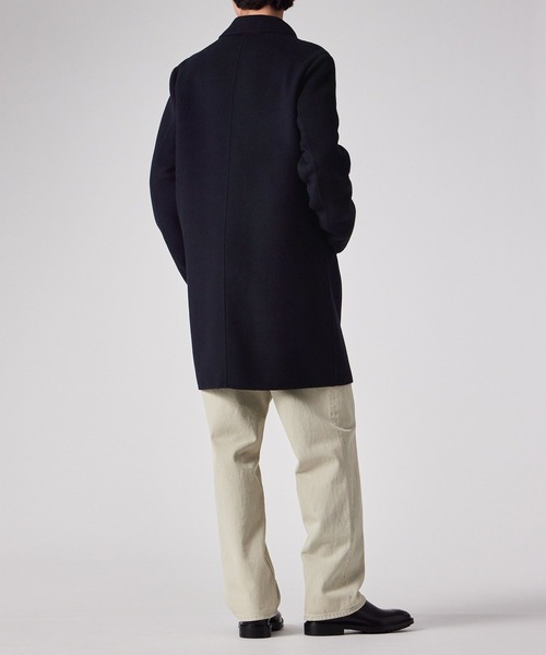 ウールビーバー ダブルフェイス ステンカラーコート / 252115 667Z