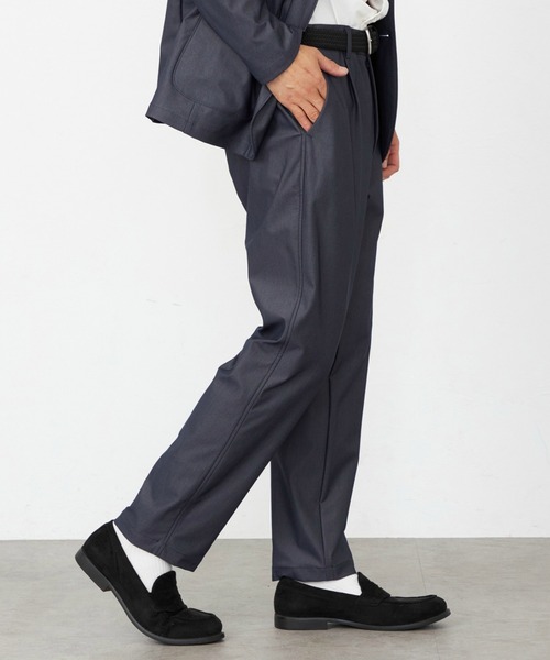EDWIN(エドウィン)の「EDWIN エドウィン デニスラ URBAN FUNCTION テーパード デニムスラックス ストレッチ 洗える(スラックス・メンズ・インディゴブルー/ブラック・SMALL/MEDIUM/LARGE/X-LARGE)」の5枚目の写真