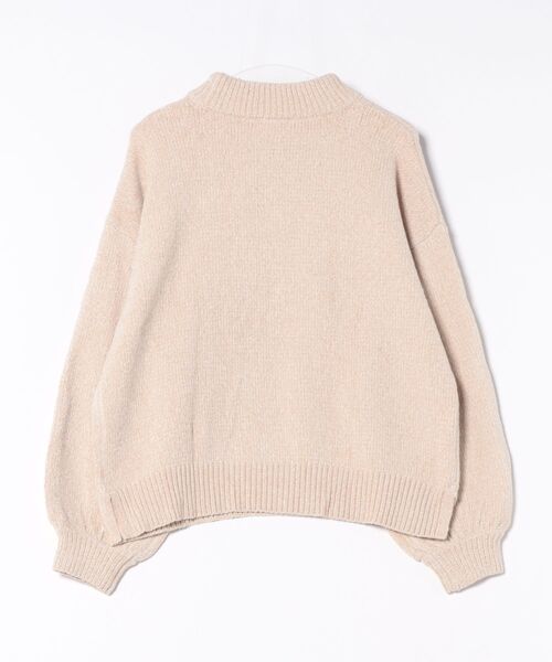 Arnold Palmer(アーノルドパーマー)の「モールニット モックネック プルオーバー(ニット/セーター・レディース・ブラック/グリーン/パープル/ベージュ/テラコッタ・M/L/S)」の7枚目の写真