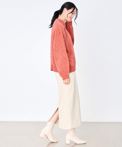 Arnold Palmer(アーノルドパーマー)の「モールニット モックネック プルオーバー(ニット/セーター・レディース・ブラック/グリーン/パープル/ベージュ/テラコッタ・M/L/S)」の14枚目の写真