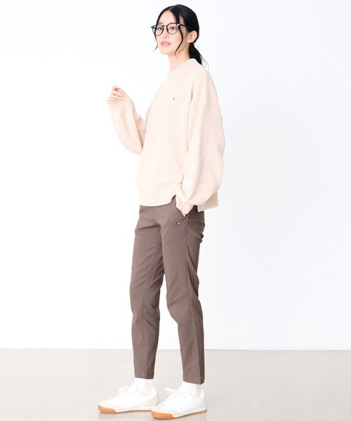 Arnold Palmer(アーノルドパーマー)の「モールニット モックネック プルオーバー(ニット/セーター・レディース・ブラック/グリーン/パープル/ベージュ/テラコッタ・M/L/S)」の16枚目の写真