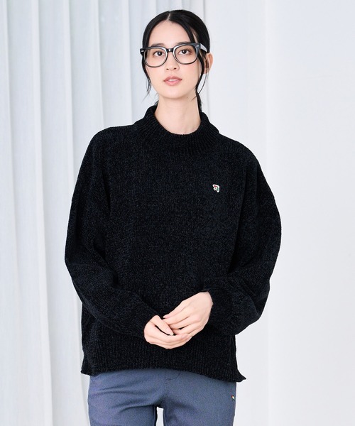 モールニット モックネック プルオーバー（ニット/セーター）｜Arnold