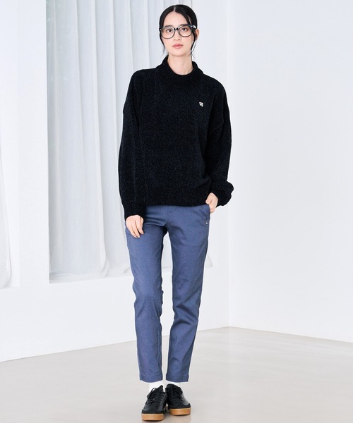 Arnold Palmer(アーノルドパーマー)の「モールニット モックネック プルオーバー(ニット/セーター・レディース・ブラック/グリーン/パープル/ベージュ/テラコッタ・M/L/S)」の13枚目の写真