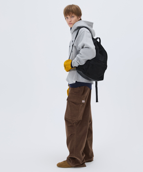 NOHANT(ノアン)の「LONELY/LOVELY FLUFF CUT OFF HOODIE GRAY(パーカー・メンズ・ライトグレー・SMALL/MEDIUM/LARGE)」の6枚目の写真