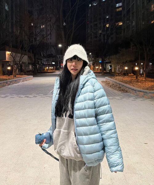 NOHANT(ノアン)の「LONELY/LOVELY FLUFF CUT OFF HOODIE GRAY(パーカー・メンズ・ライトグレー・SMALL/MEDIUM/LARGE)」の11枚目の写真