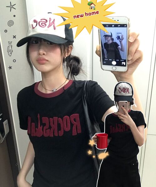 AAKAM(アーカム)の「ROCKSTAR Boucle Half Top (Black)(Tシャツ/カットソー・レディース・その他・2/1)」の15枚目の写真