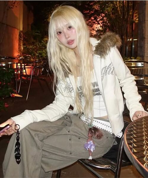 Midnight Move（ミッドナイトムーブ）の「hb rivet pants (brown)（その他パンツ・レディース・その他・SMALL/MEDIUM）」の5枚目の写真