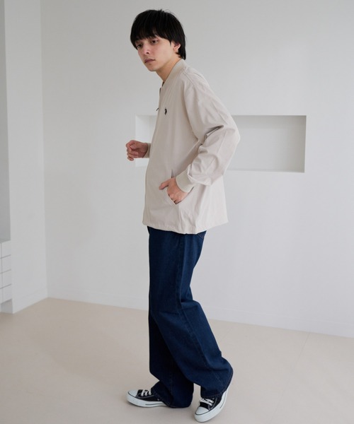 U.S. POLO ASSN.(ユーエスポロアッスン)の「【U.S. POLO ASSN.】ストレッチ リブ ブルゾン(ブルゾン・メンズ・ネイビー/アイボリー・M)」の11枚目の写真