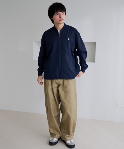 U.S. POLO ASSN.(ユーエスポロアッスン)の「【U.S. POLO ASSN.】ストレッチ リブ ブルゾン(ブルゾン・メンズ・ネイビー/アイボリー・M)」の20枚目の写真