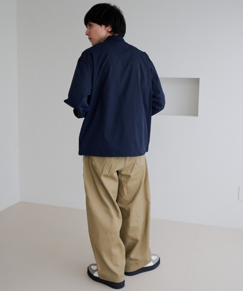 U.S. POLO ASSN.(ユーエスポロアッスン)の「【U.S. POLO ASSN.】ストレッチ リブ ブルゾン(ブルゾン・メンズ・ネイビー/アイボリー・M)」の22枚目の写真